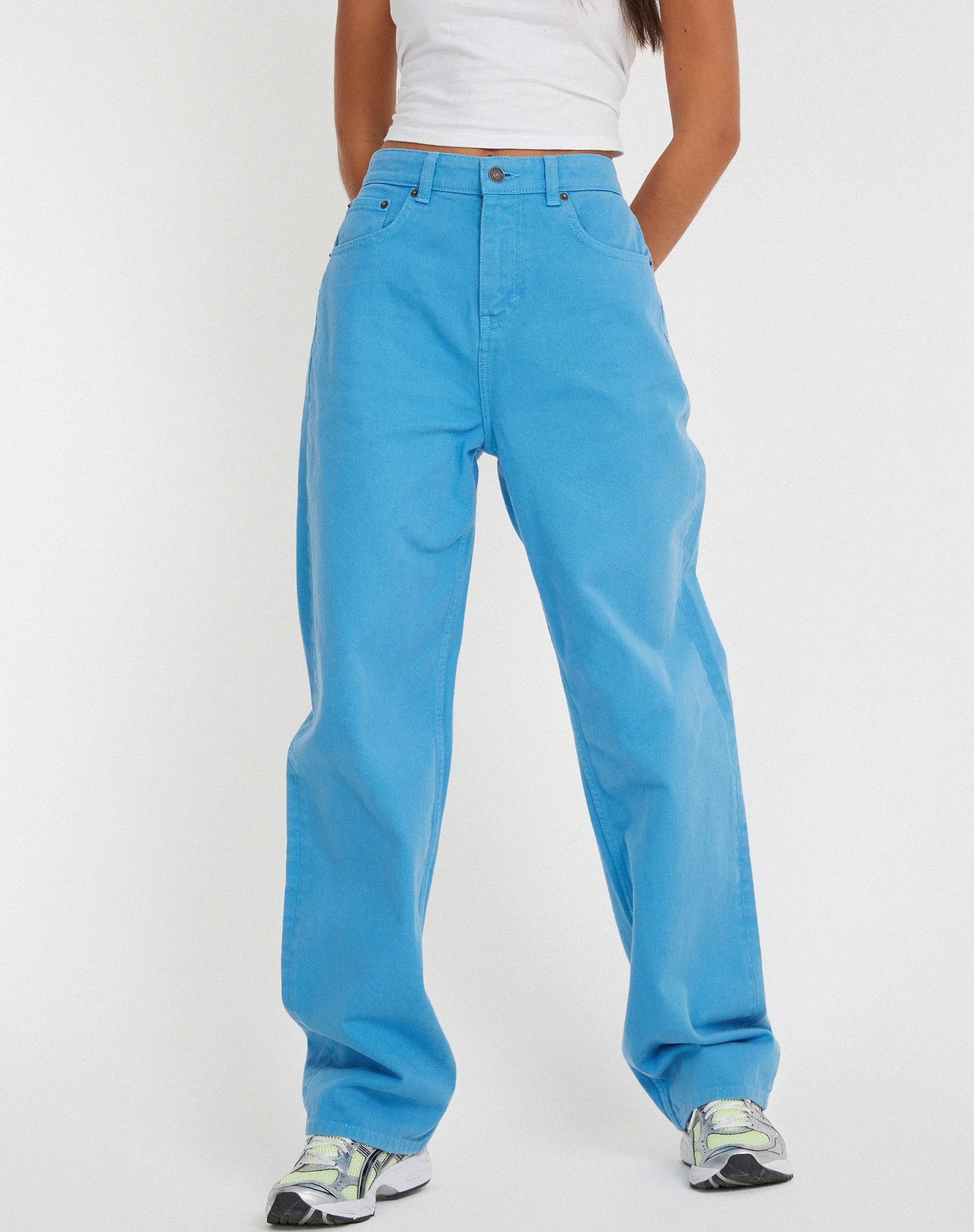 Parallel Jeans in Azure Blue