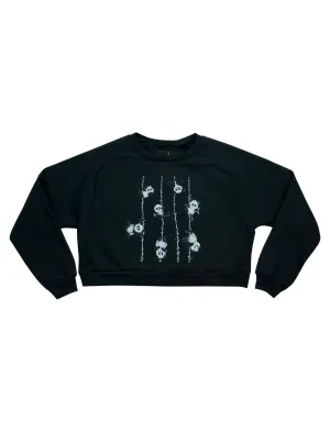 Poling Pandas Cropped Fleece Sweatshirt