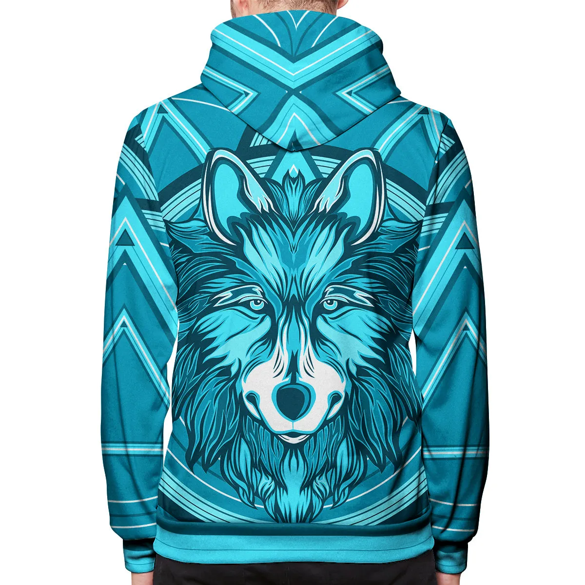 Prizm Wolf Pullover Hoodie