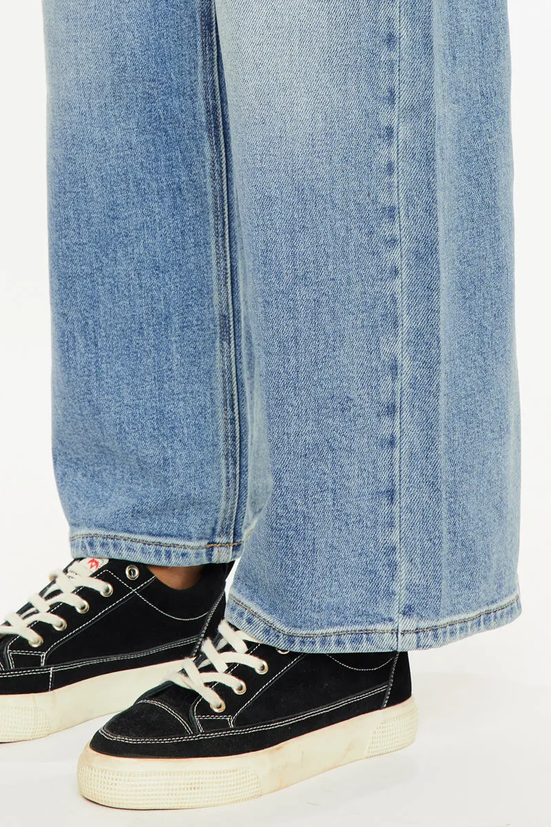 Promise High Rise Wide Leg Jeans