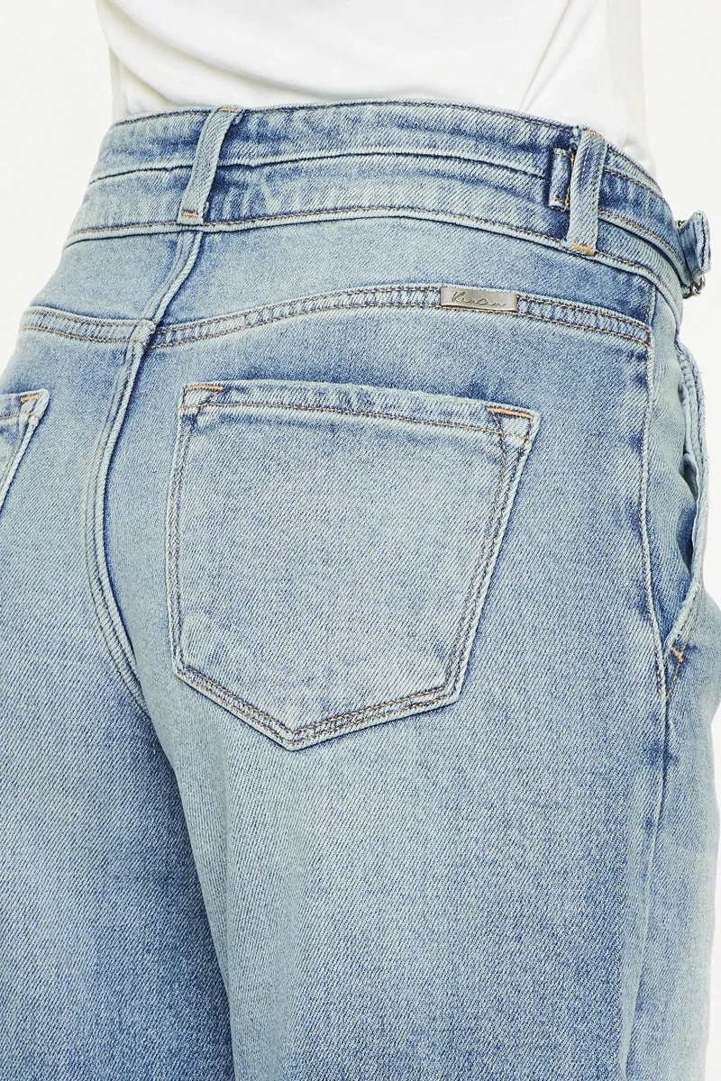 Promise High Rise Wide Leg Jeans
