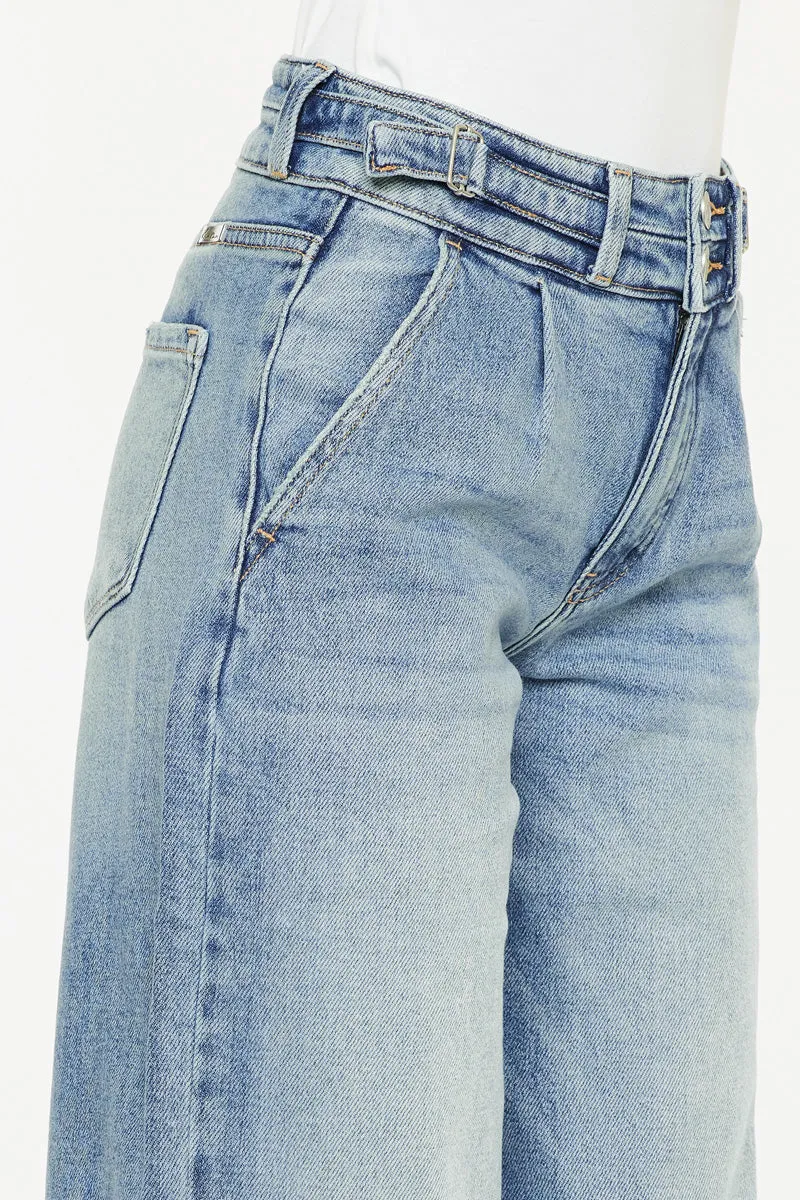 Promise High Rise Wide Leg Jeans