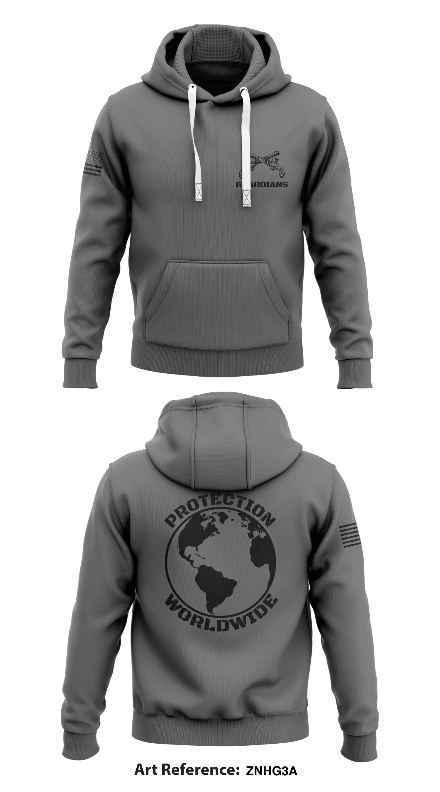 Protective Services Battalion Store 1 Core Men's Hooded Performance Sweatshirt - ZNhg3A