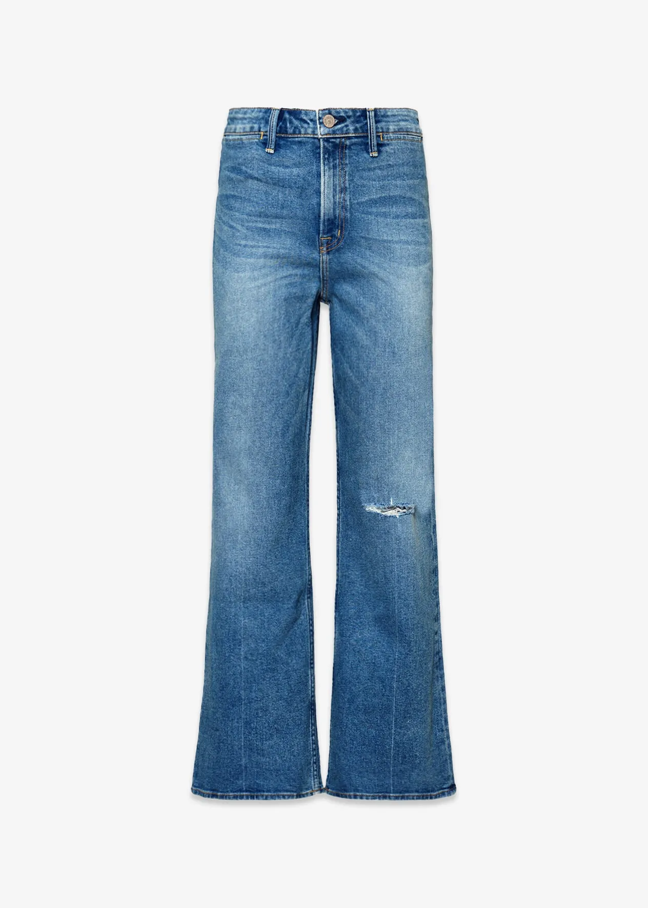Queen High Rise Crop Wide Leg