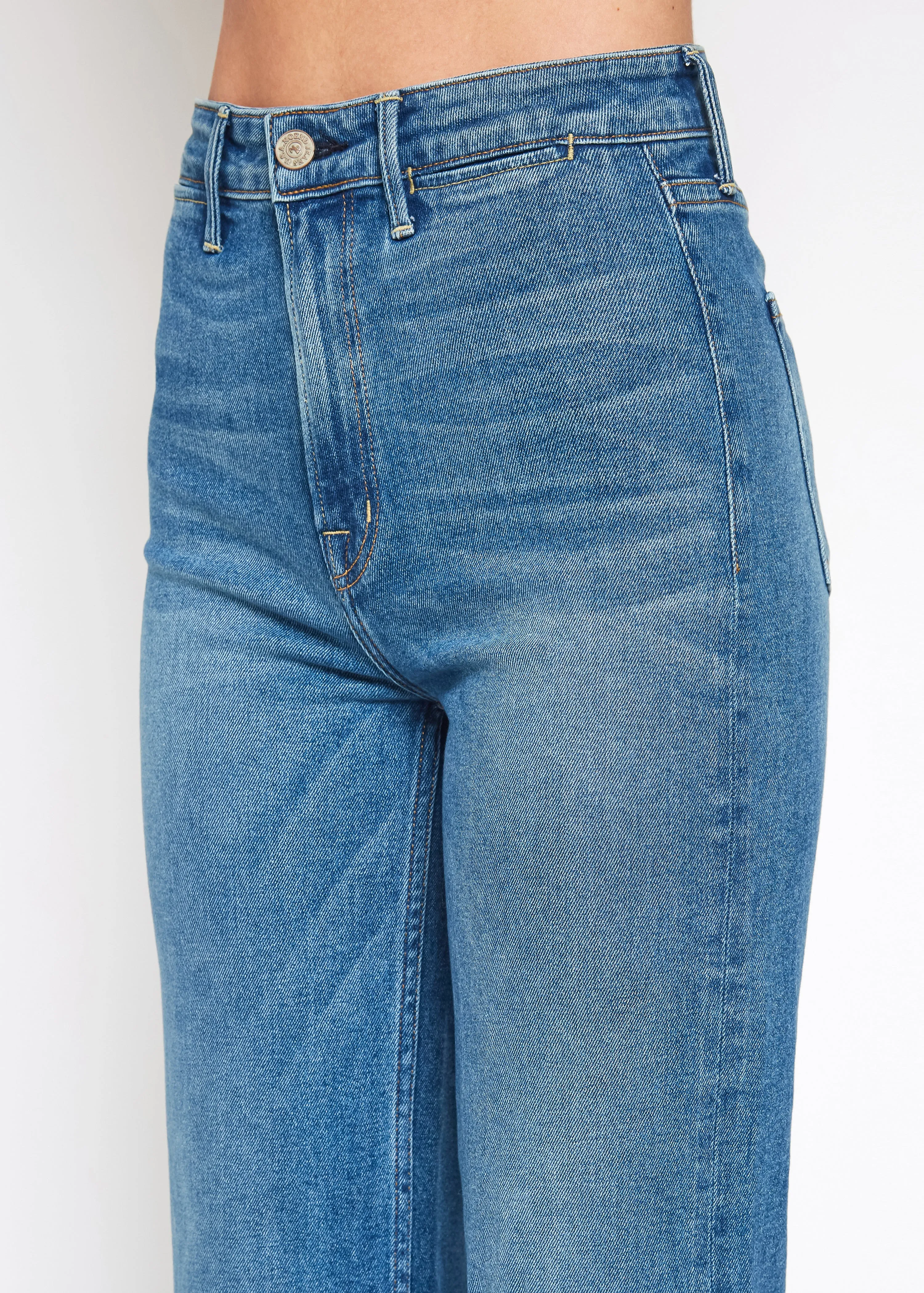 Queen High Rise Crop Wide Leg
