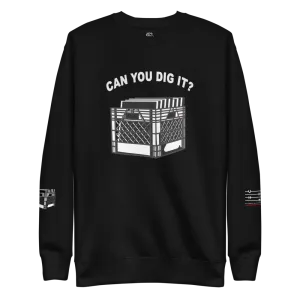 "Can You Dig It" (Dark) Unisex Fleece Pullover