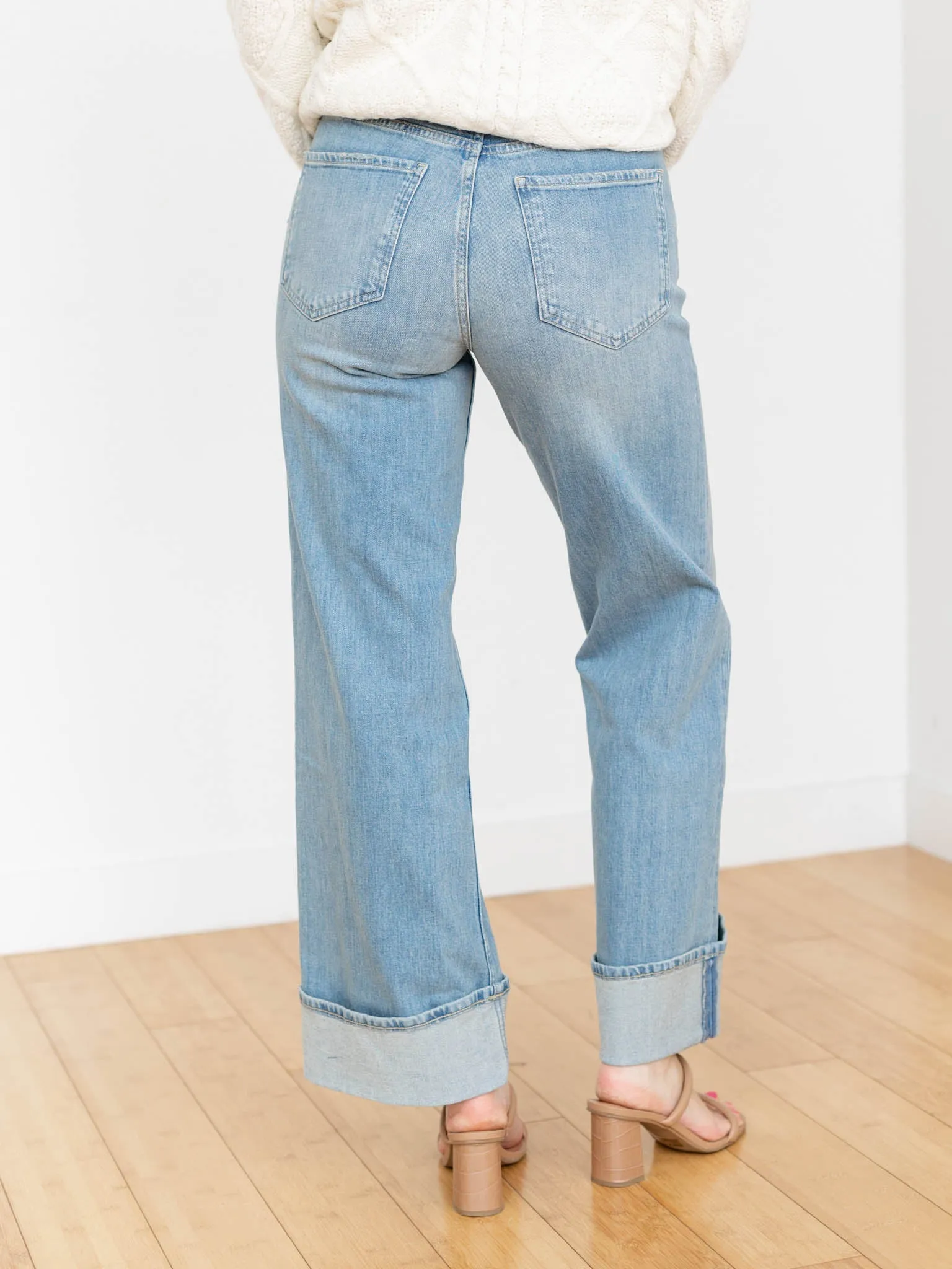 Rails Baltic Sea Getty Wide Leg