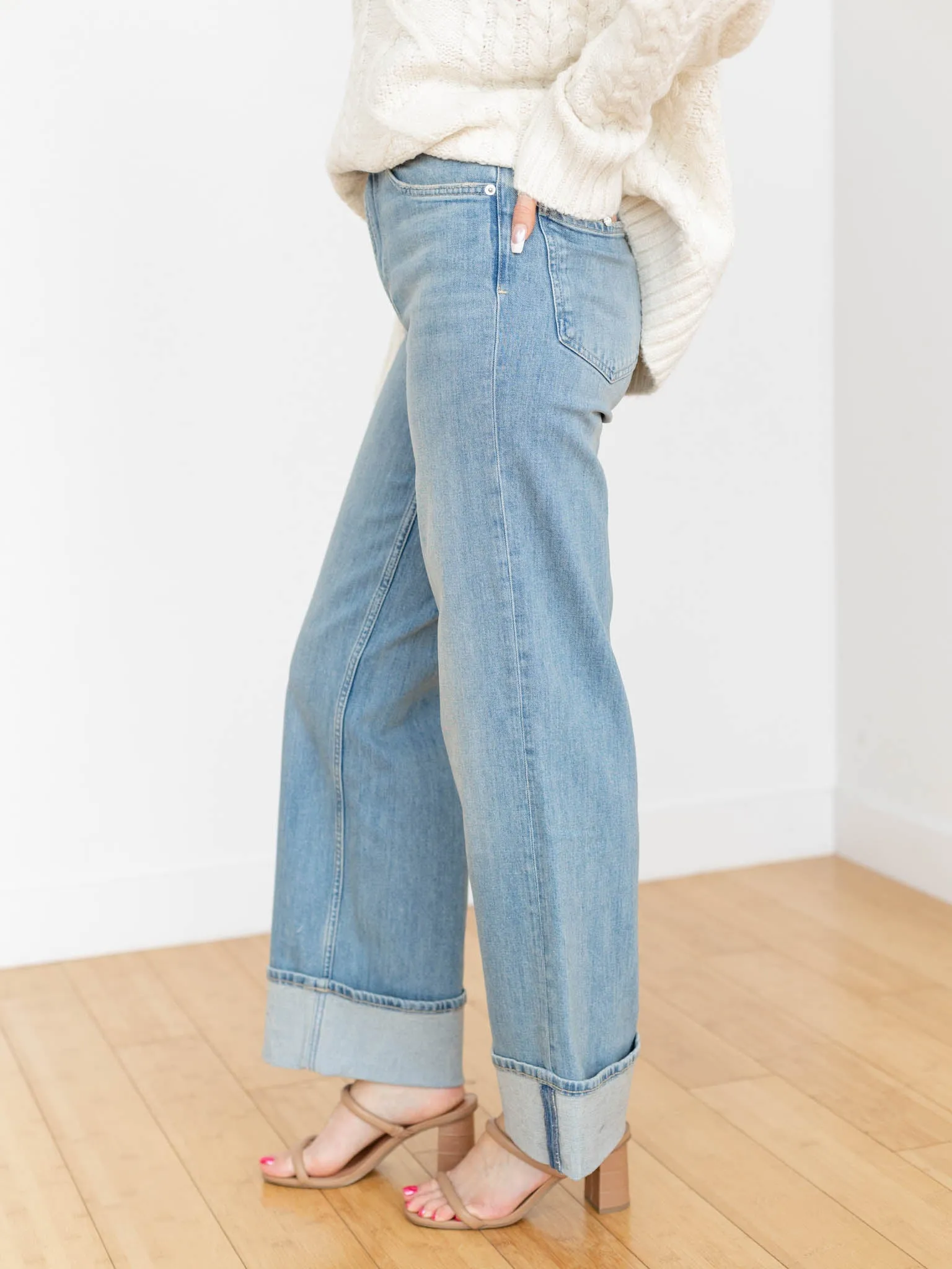 Rails Baltic Sea Getty Wide Leg