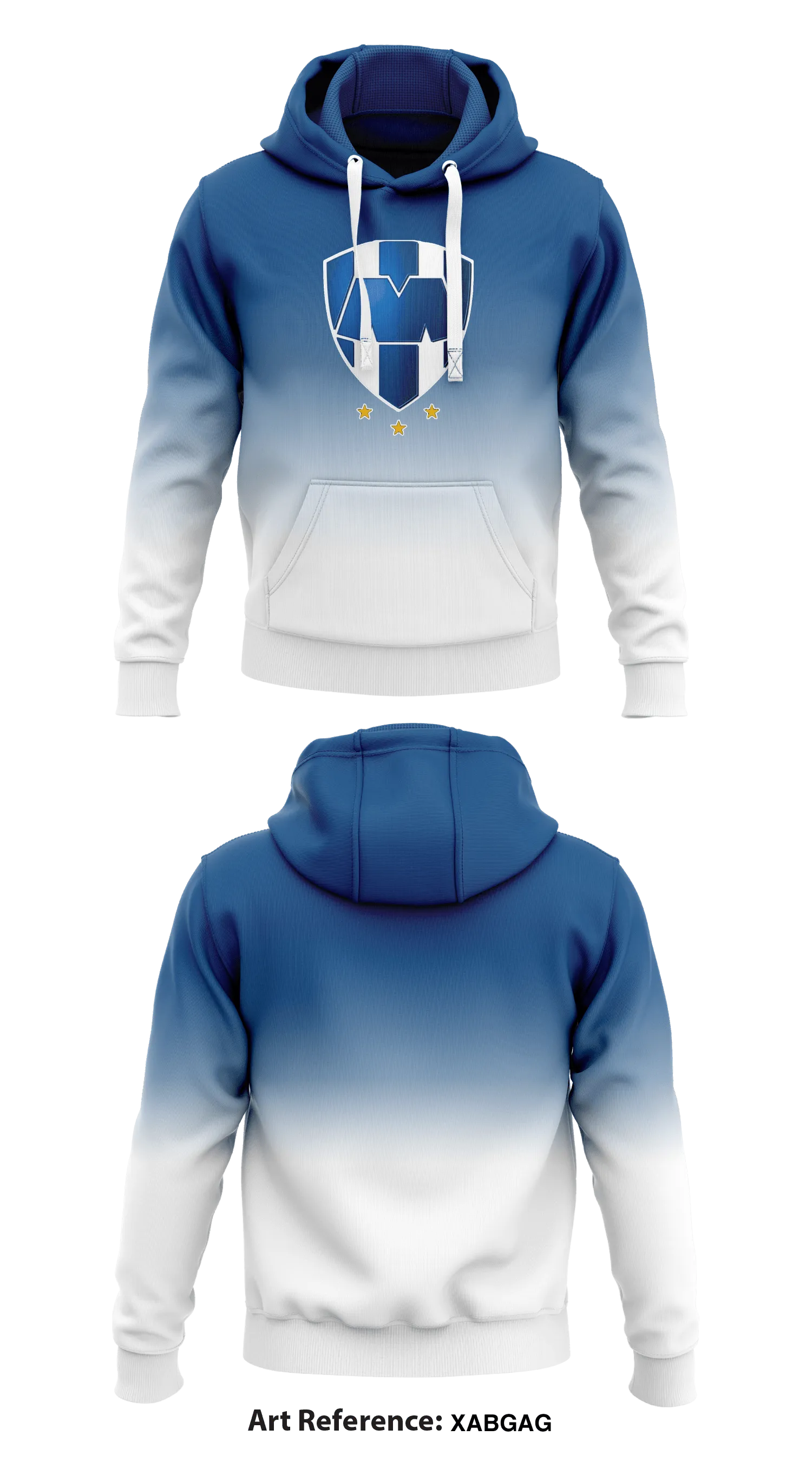 Rayados de Santiago  Store 1  Core Men's Hooded Performance Sweatshirt - XABGaG
