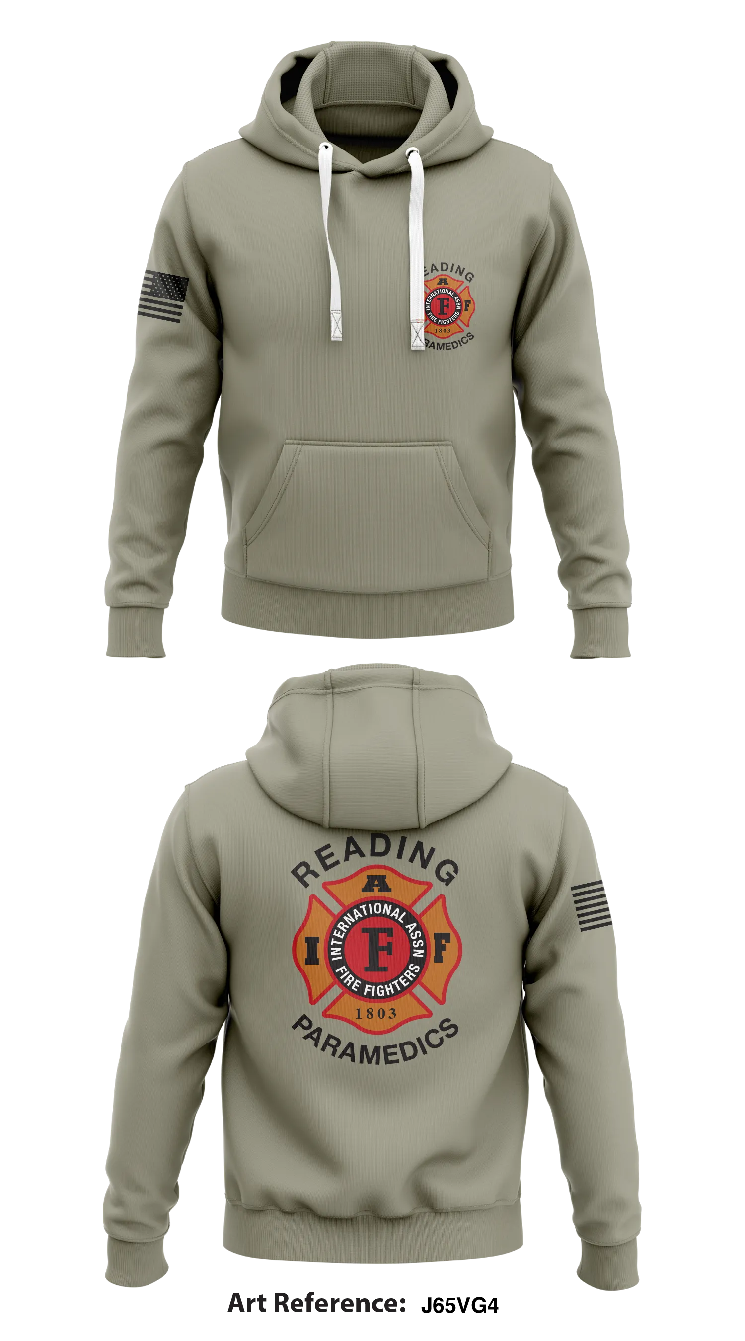 Reading Fire Department Paramedics Store 1  Core Men's Hooded Performance Sweatshirt - J65Vg4