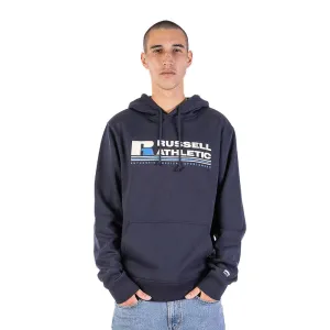 Russell Athletic Mens Originals Bar Logo Hoodie