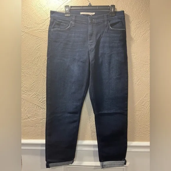 🚨SALE🚨 NWT Hudson - Lana Slim Fit Boyfriend Cuffed Ankle Jeans Firelight Sz 30