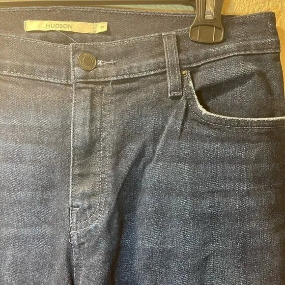 🚨SALE🚨 NWT Hudson - Lana Slim Fit Boyfriend Cuffed Ankle Jeans Firelight Sz 30
