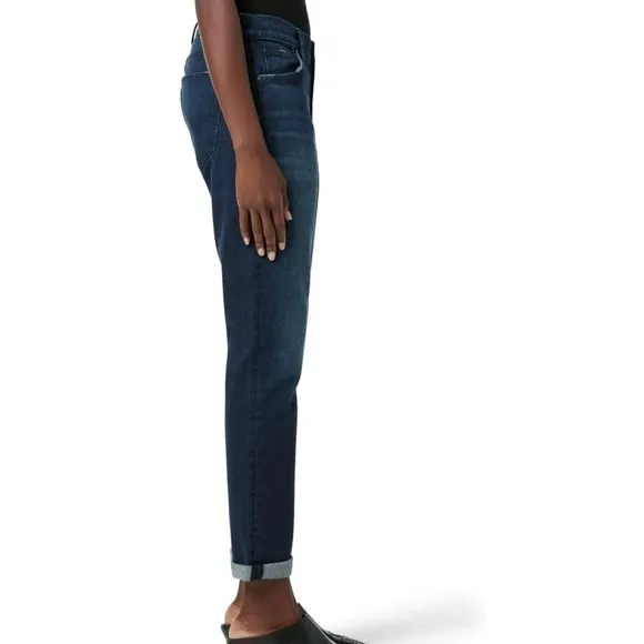 🚨SALE🚨 NWT Hudson - Lana Slim Fit Boyfriend Cuffed Ankle Jeans Firelight Sz 30