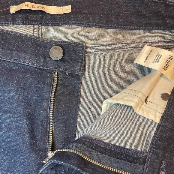 🚨SALE🚨 NWT Hudson - Lana Slim Fit Boyfriend Cuffed Ankle Jeans Firelight Sz 30