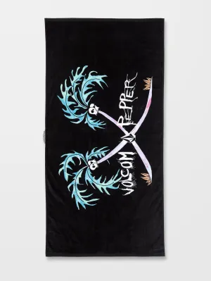 Serviette V Ent Pepper - BLACK