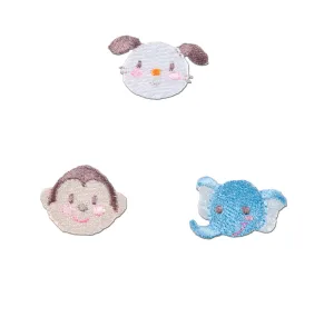 Sew On Motifs Lace Jeans Dresses Appliques Patches 1.8 cm -Dog Monkey Elephant