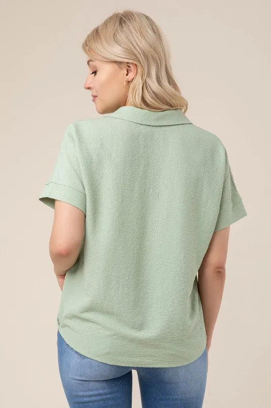 Shirt Collared Blouse - Lilou