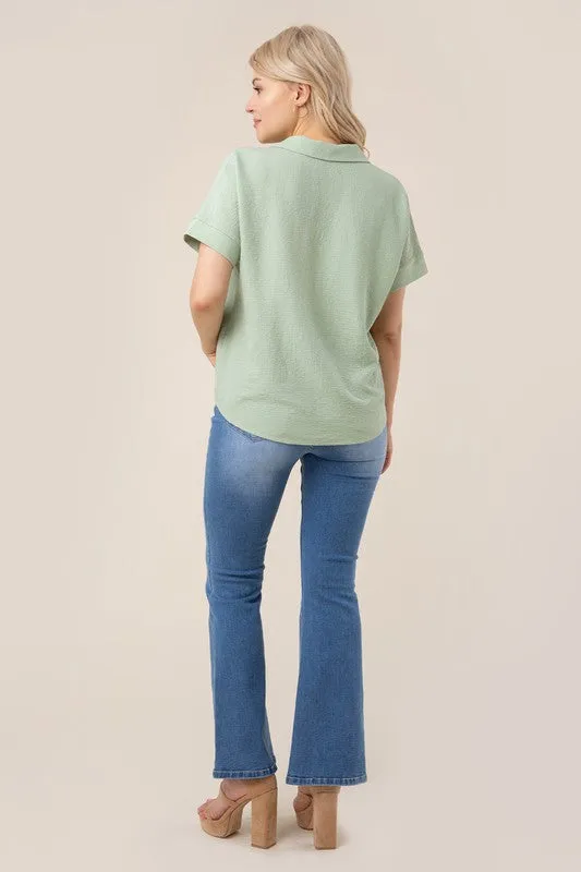 Shirt Collared Blouse - Lilou