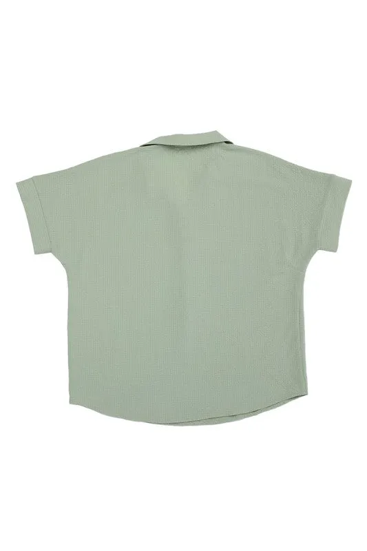 Shirt Collared Blouse - Lilou