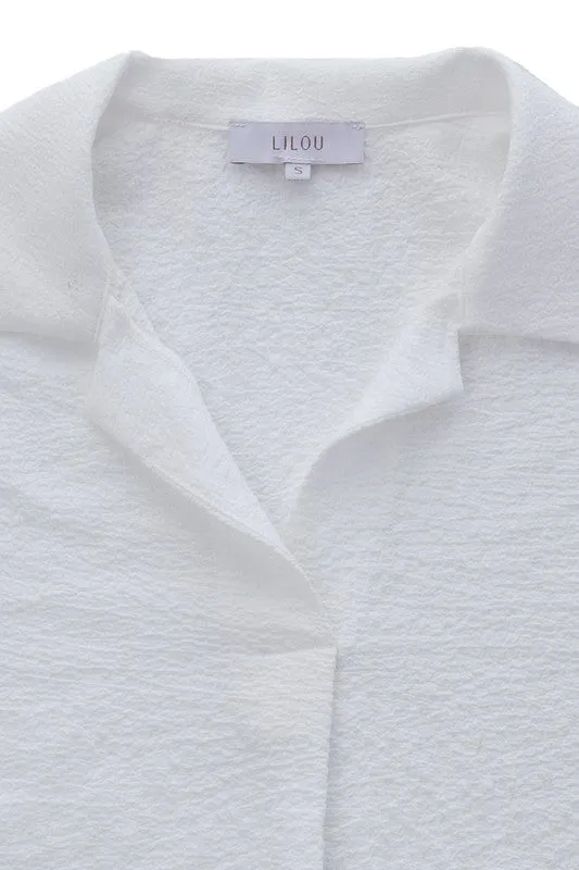 Shirt Collared Blouse - Lilou