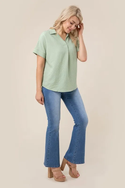 Shirt Collared Blouse - Lilou