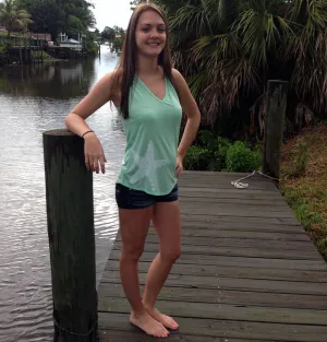 Shore Side Single Starfish Tank Top - Mint