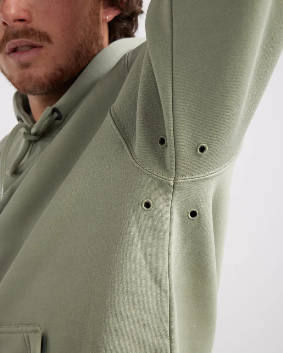Signature Tech Hoodie Eucalyptus