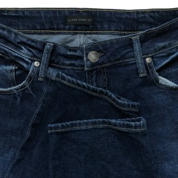 Silver Jeans Boyfriend Mid Rise Slim Leg Size 32/29