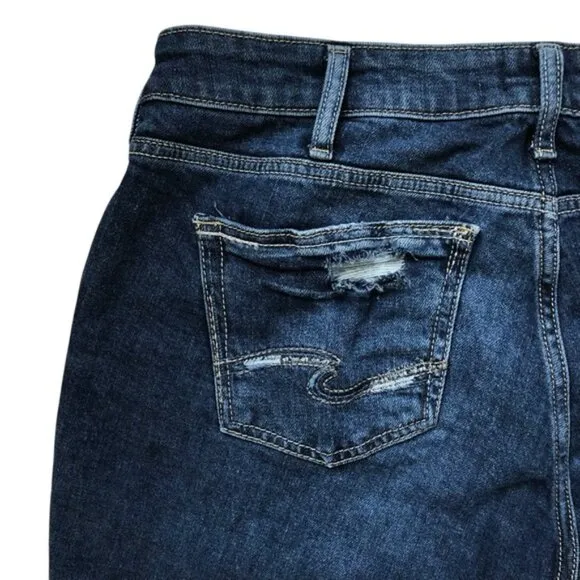 Silver Jeans Boyfriend Mid Rise Slim Leg Size 32/29