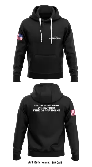 South Magoffin Volunteer Fire Department  Store 1  Core Men's Hooded Performance Sweatshirt - S8hGVE