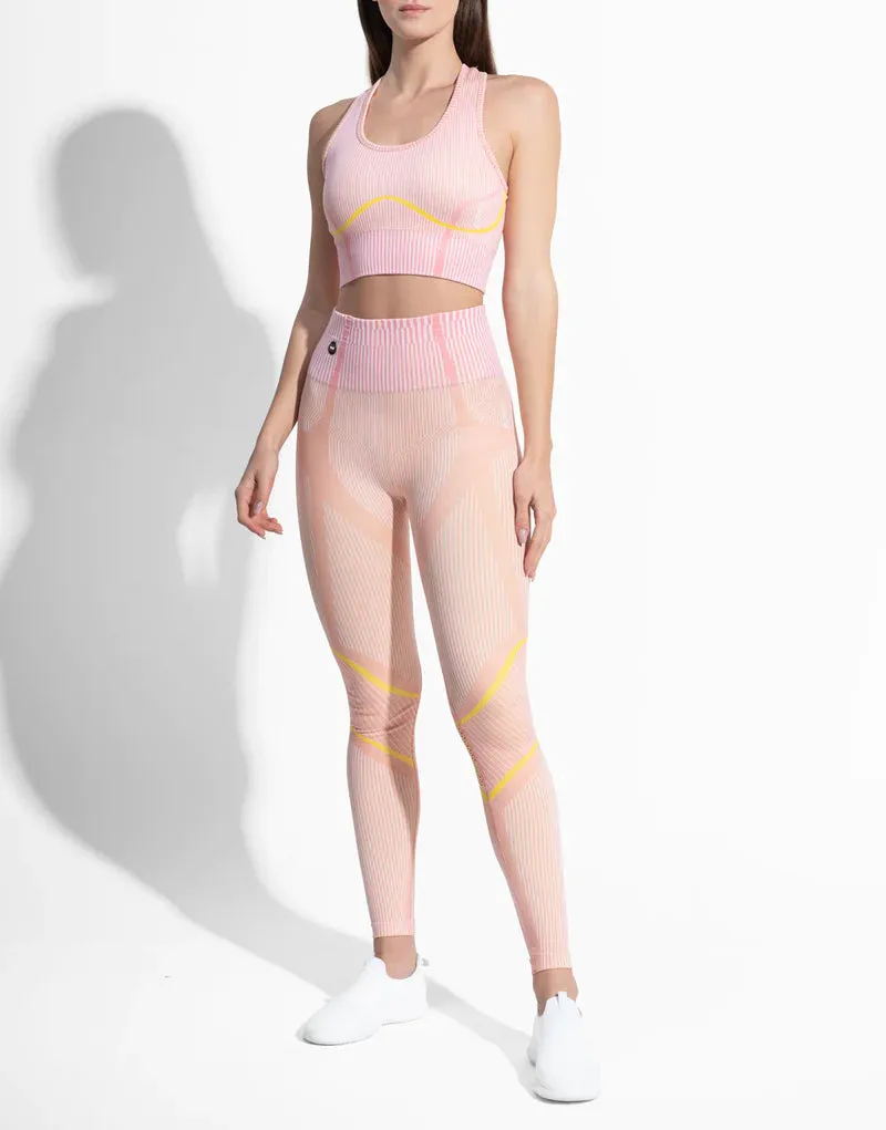 SPACE PINK SEAMLESS TOP
