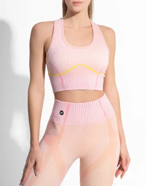 SPACE PINK SEAMLESS TOP