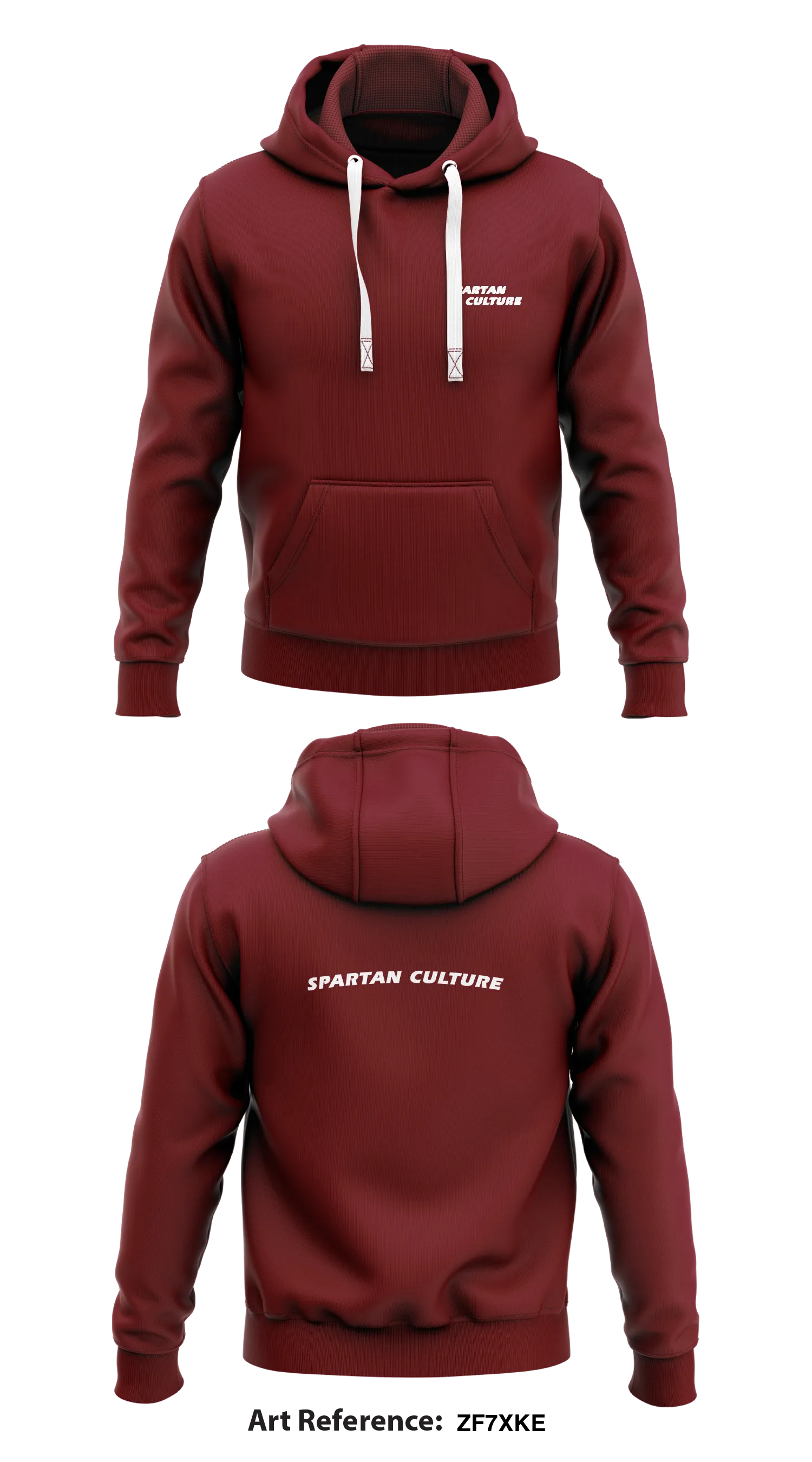 Spartan Culture Store 1  Core Men's Hooded Performance Sweatshirt - zF7XKE