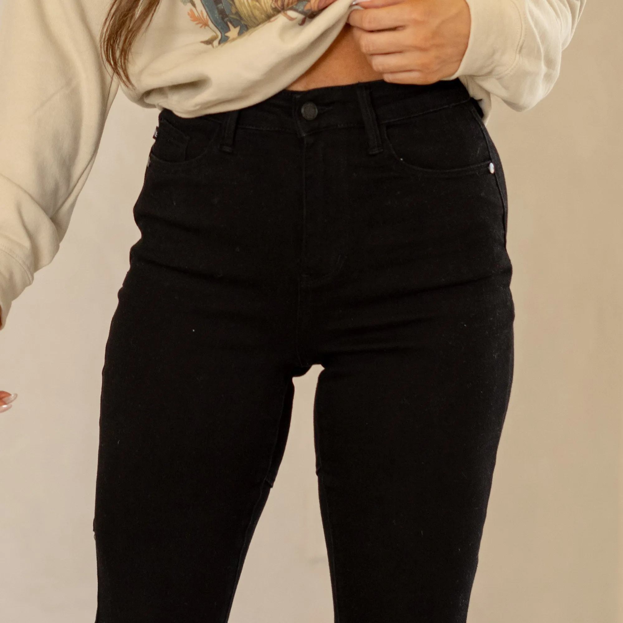 Star Of the Show High Rise Flare Regular & Plus Sizes