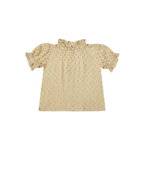 STELLA BLOUSE - BUTTER