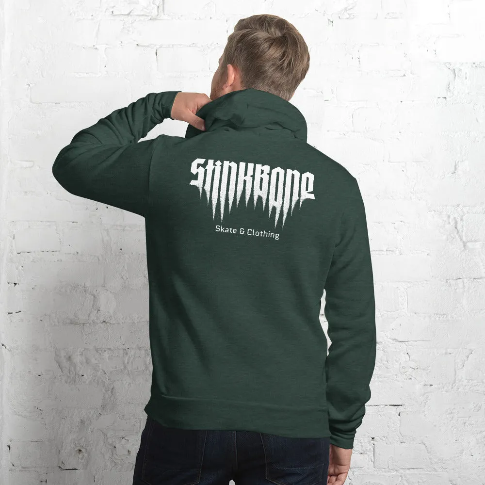 StinkBone Unisex hoodie White