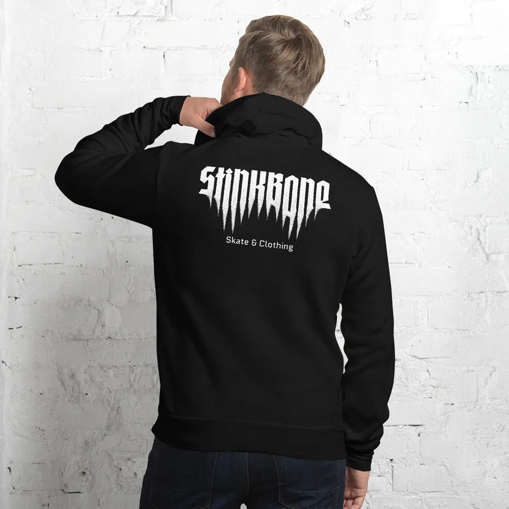 StinkBone Unisex hoodie White