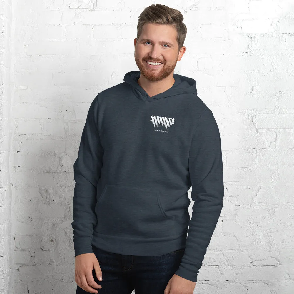 StinkBone Unisex hoodie White