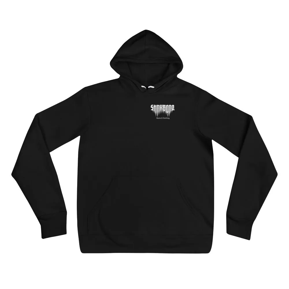 StinkBone Unisex hoodie White