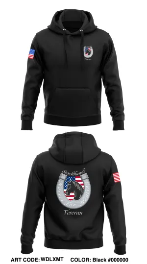 Stockshands Horses For Healing Store 1  Core Men's Hooded Performance Sweatshirt - WDLXMT