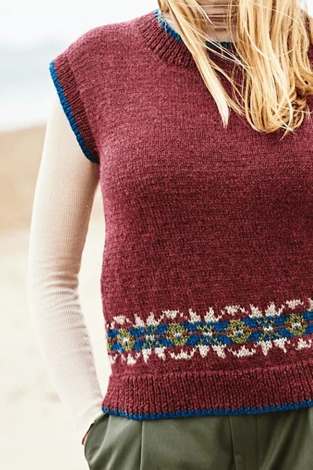 Stylecraft - Highland Heathers DK - 9865 Round & V Neck Tank Tops
