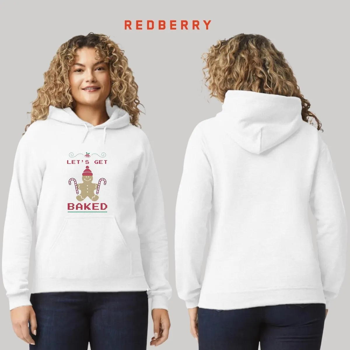 Sudadera Deportiva Mujer Navideña Hoodie 016