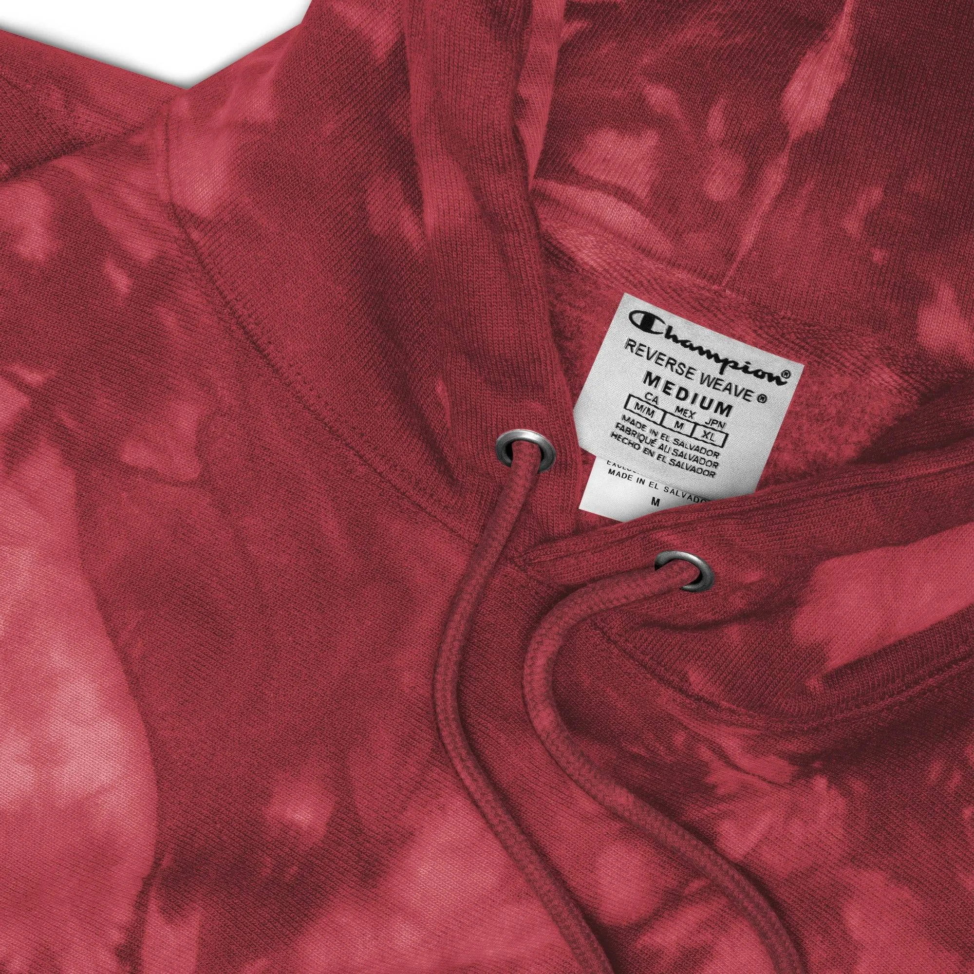 Swim Champion® Premium Embroidered Pullover Tie-Dye Hoodie