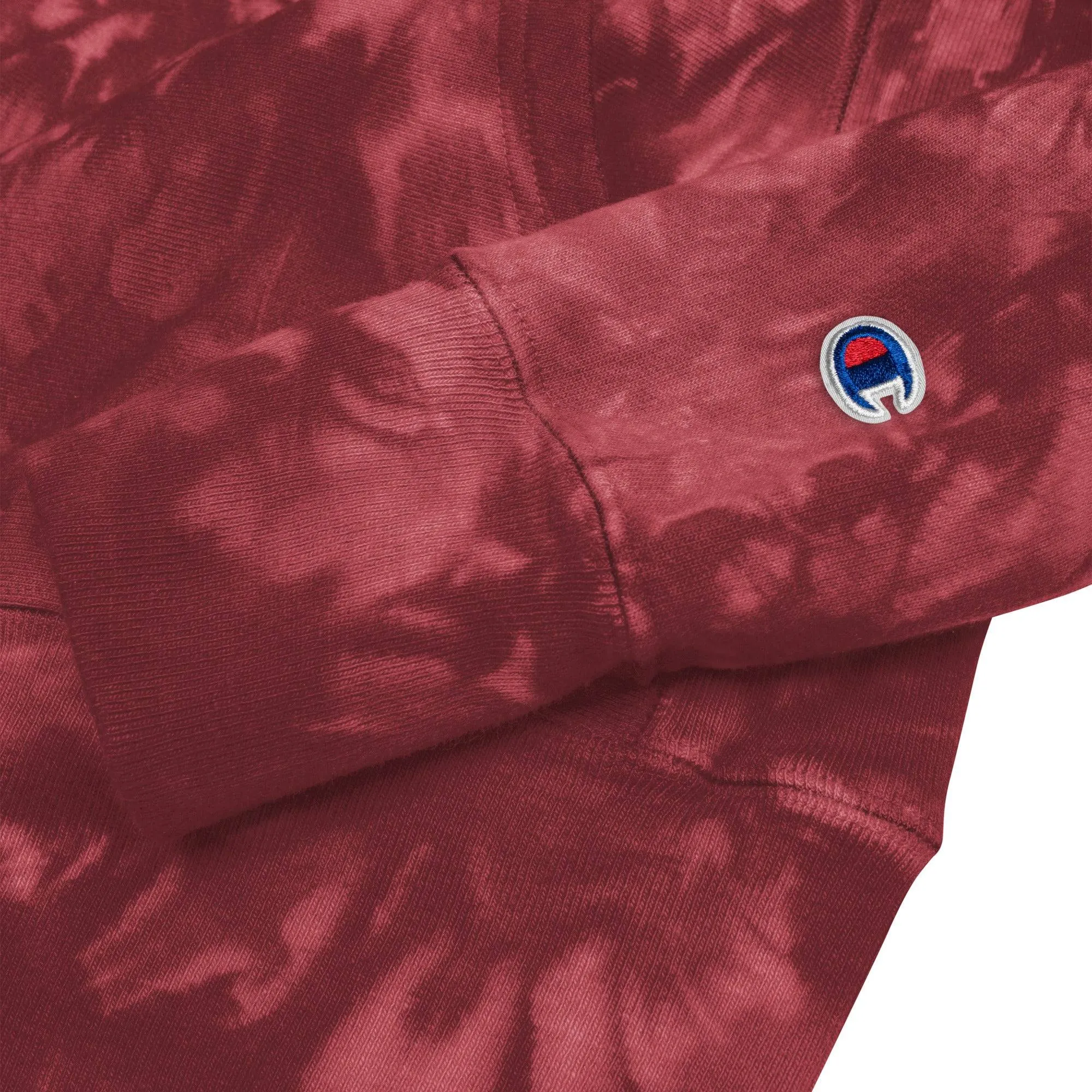 Swim Champion® Premium Embroidered Pullover Tie-Dye Hoodie