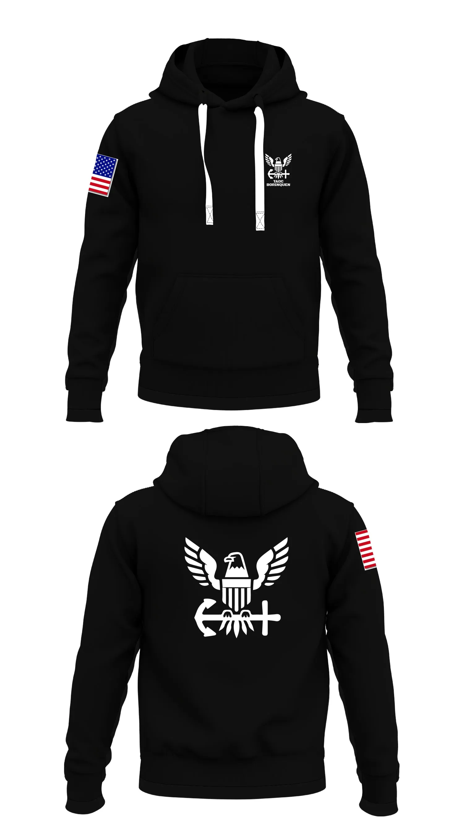 TAOC Borinquen Store 1  Core Men's Hooded Performance Sweatshirt - 60668620518