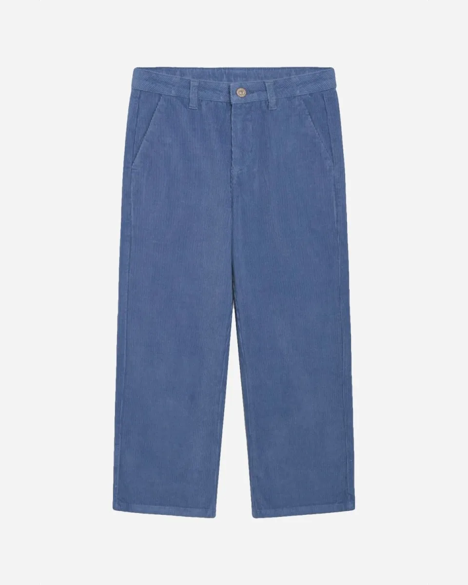 Teen Taylor Wide Cord - Storm Blue