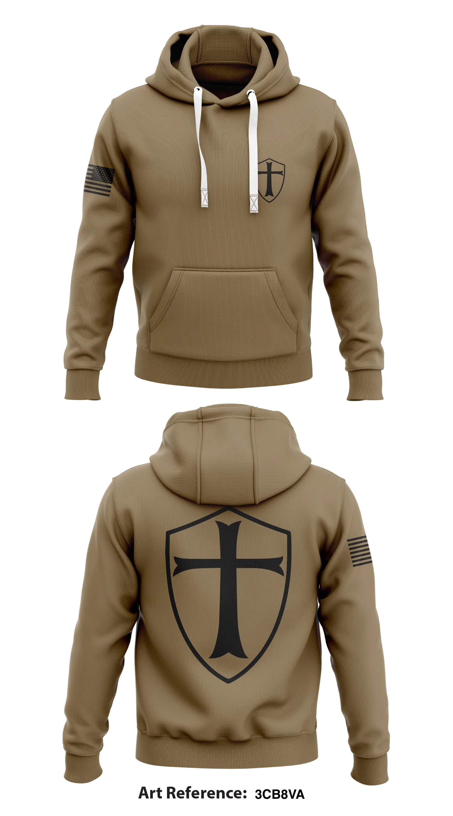 Templars  Core Men's Hooded Performance Sweatshirt - 3CB8VA