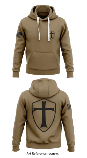 Templars  Core Men's Hooded Performance Sweatshirt - 3CB8VA
