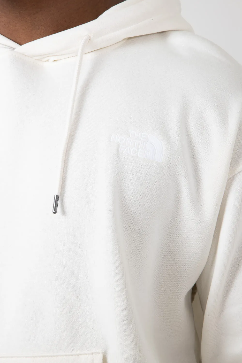 The North Face Evolution Vintage Hoodie for Men in White Dune | NF0A84GE-QLI-WHT